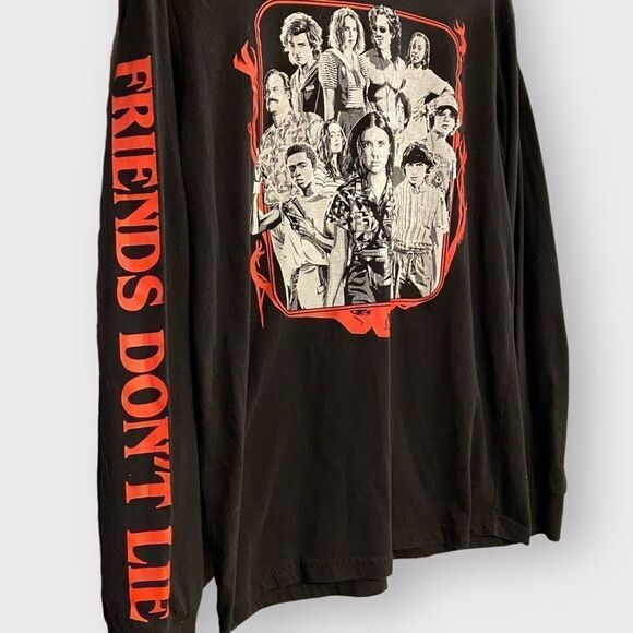 Stranger Things Long Sleeve Graphic T-Shirt - Picture 4 of 5
